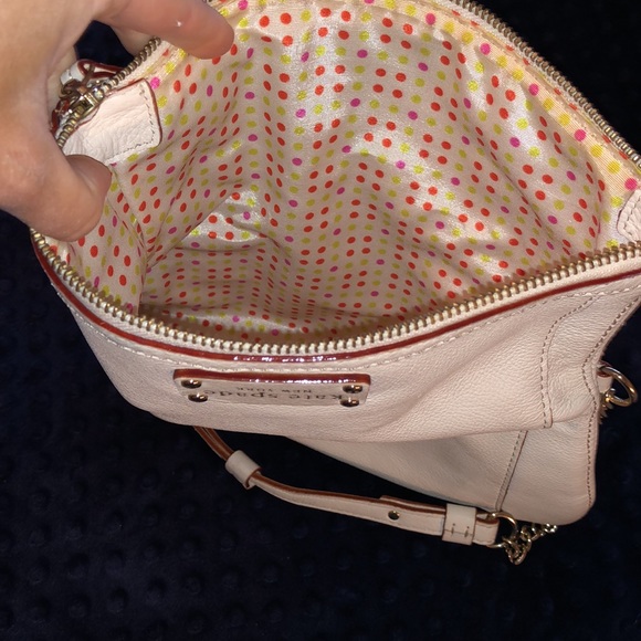 👗Vintage Kate Spade Fold over bag zips and pocket - Picture 8 of 11